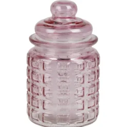 Bonbonnière colorée en verre