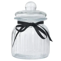 Bonbonnière en verre transparent 1,6L