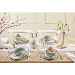 Bonbonnière forme lapin en céramique Ø15xH24 cm