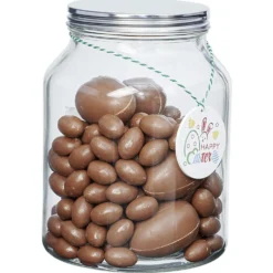 Bonbonnière 3 L en verre et couvercle en inox