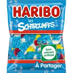 Bonbon Schtroumpfs HARIBO 120gr