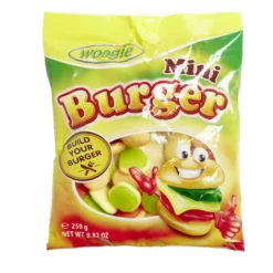 Bonbons mini burger - Sachet de 250gr