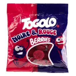 Bonbons mûres rouges et noires Togolo Berries 125gr