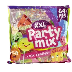 Bonbons Party Mix 500gr assortiment XXL 64 sachets