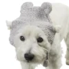 Bonnet pour chien avec oreilles gris Taille M/L