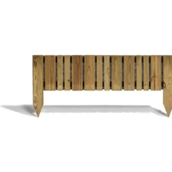 Bordure de jardin en pin 100x46cm
