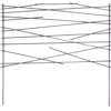 Bordure métallique noire
