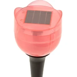 Borne solaire à planter forme tulipe 1LED (3 modèles)