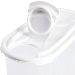 Boîte à céréales gris et blanc 2L