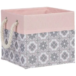 Boîte déco en tissu