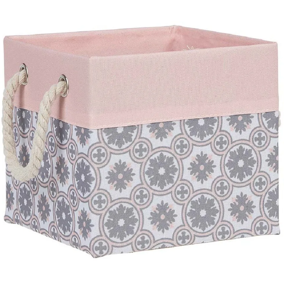 Boîte déco en tissu