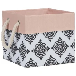 Boîte déco en tissu