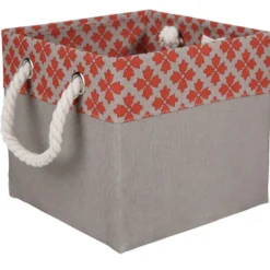 Boîte déco en tissu