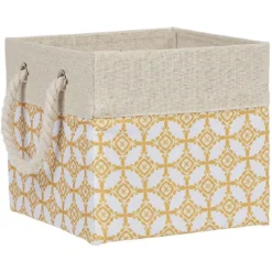 Boîte déco en tissu