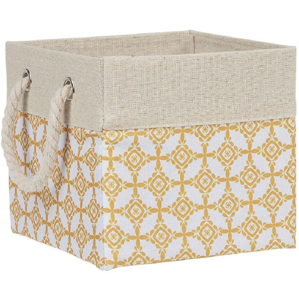 Boîte déco en tissu