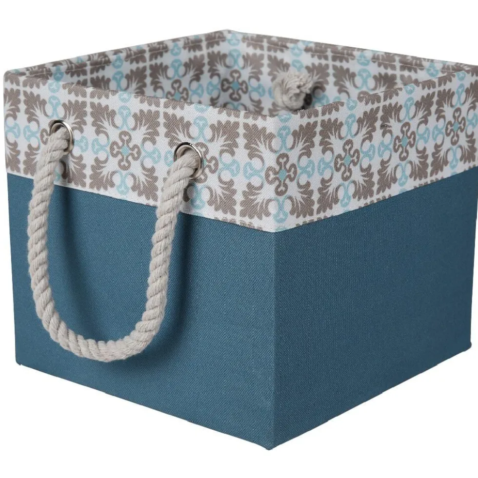 Boîte déco en tissu