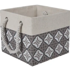 Boîte déco en tissu