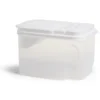 Boîte de conservation en plastique avec bec verseur 1,5L