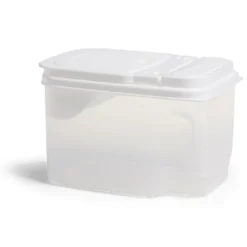 Boîte de conservation en plastique avec bec verseur 1,5L
