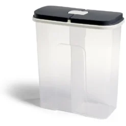 Boîte de conservation en plastique à 2 compartiments transparent 2,85L
