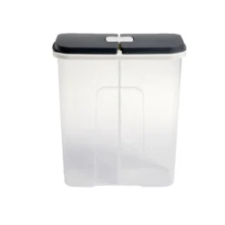 Boîte de conservation en plastique à 2 compartiments transparent 2,85L