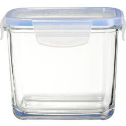 Boîte de conservation en verre hermétique L14xl11,9xH9,4 cm