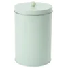 Boîte de conservation ronde étain Ø10xH15cm (3 modèles)