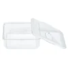 Boîte de conservation sous vide 1L - 18,5x16,5xH6,2cm