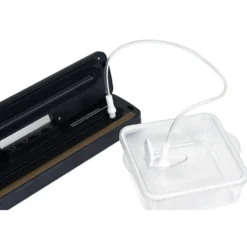Boîte de conservation sous vide 1L - 18,5x16,5xH6,2cm