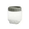 Boîte de conservation transparente avec couvercle à visser 750ml