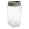 Boîte de conservation transparente avec couvercle à visser 1L