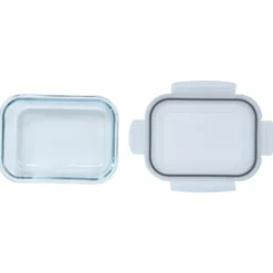 Boîte de conservation x2 en verre 640 ml et 1500 ml