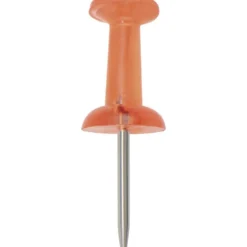 Boîte de 50 punaises plastique multicolore
