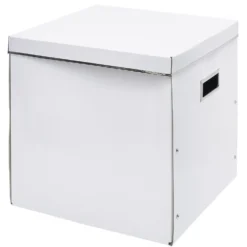 Boîte de rangement en carton - 31x30xH31 cm