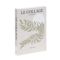 Boîte de rangement forme livre galerie d'art 22x16,5xÉp3cm (2 modèles)