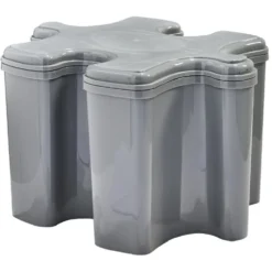 Boîte de rangement forme pièce de puzzle