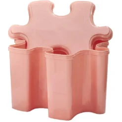 Boîte de rangement forme pièce de puzzle