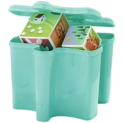 Boîte de rangement forme pièce de puzzle