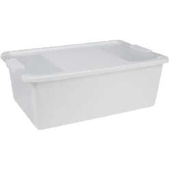 Boîte de rangement 26 L blanc