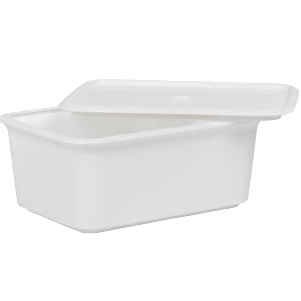 Boîte de rangement 3 L blanc