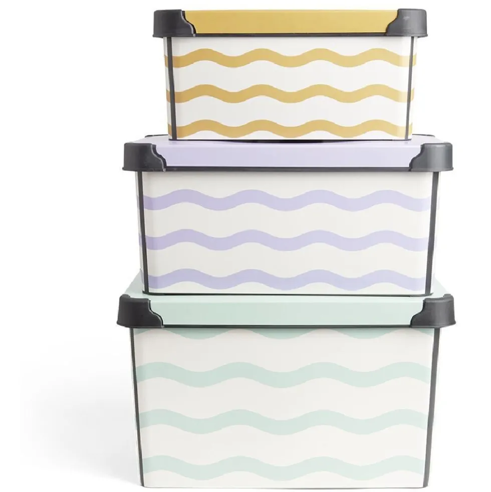 Boîte de rangement 17L - 36x27xH22cm