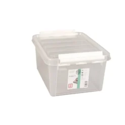 Boîte de rangement plastique transparent 8L