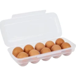 Boîte de rangement pour 10 oeufs - L.27x11,5xH6,8cm
