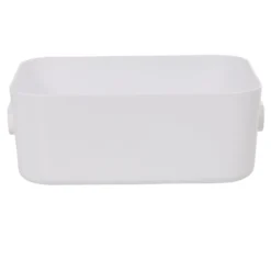 Boîte de rangement salle de bain blanche SmartStore Compact Taille S