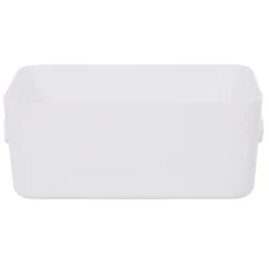Boîte de rangement salle de bain blanche SmartStore Compact Taille M