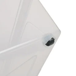 Boîte de rangement transparente 55 L