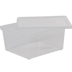 Boîte de rangement transparente 2 L
