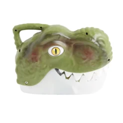Boîte de rangement tête de dinosaure avec figurines