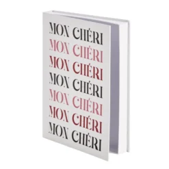 Boîte forme livre thème amour 22x16,5xÉp2,7cm