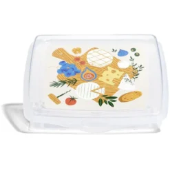 Boîte à fromage décorée